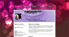 Desktop Screenshot of flawlessbeautyconsultant.com